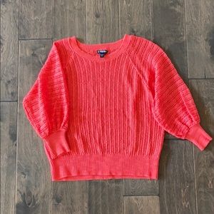 Express balloon sleeve sweater